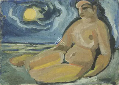 Chittaprosad (Artist), Untitled, Painting