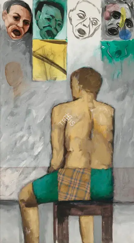 Patwardhan, Sudhir (Artist). Of Painting, 1997 | Painting, Ch.NeY/21.09.22, 2022 · Christie's