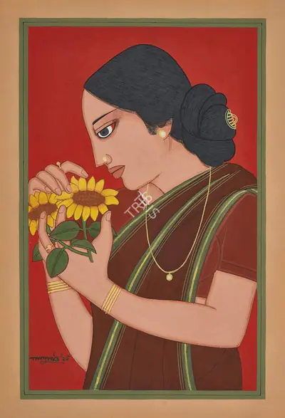 Lalu Prasad Shaw (Artist), Untitled, 2018, Painting
