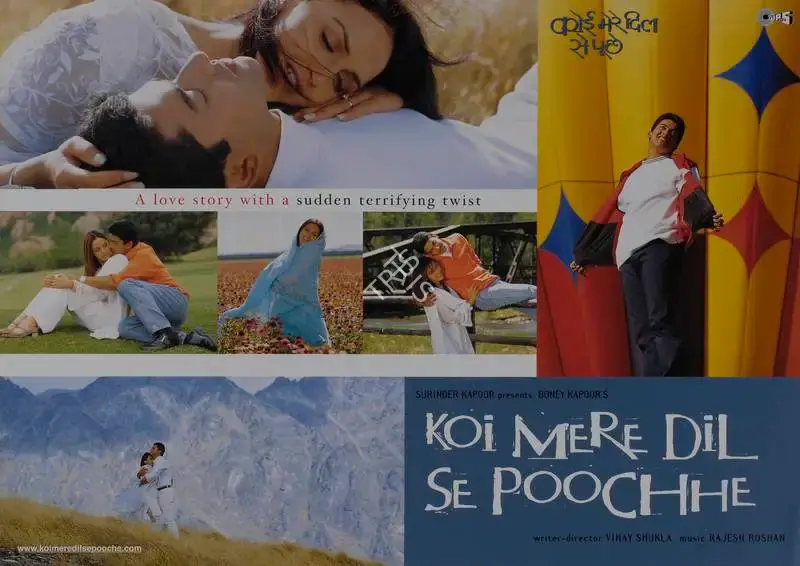 Boney Kapoor (Producer), Koi Mere Dil Se Pooche, 2002, Lobby Card