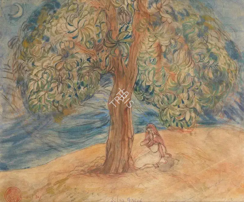 Mukul Dey (Artist), Sita's Grief, Painting