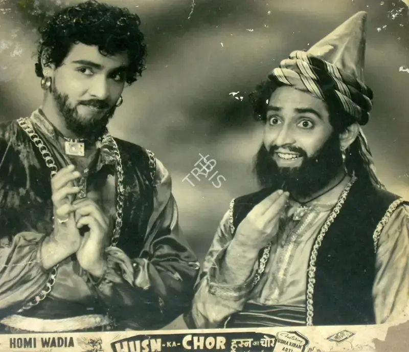 Homi Wadia (Producer), Husn Ka Chor, 1953, Lobby Card