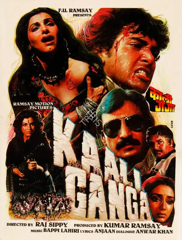 Kumar Ramsay (Producer), Kaali Ganga, 1989, Song-Synopsis Booklet