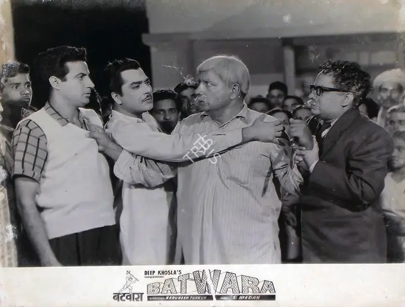 Deep Khosla (Producer), Batwara, 1961, Lobby Card