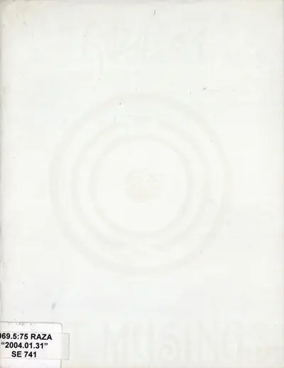 S.H. Raza (Artist), Raza, 2004, Solo Exhibition Catalogue