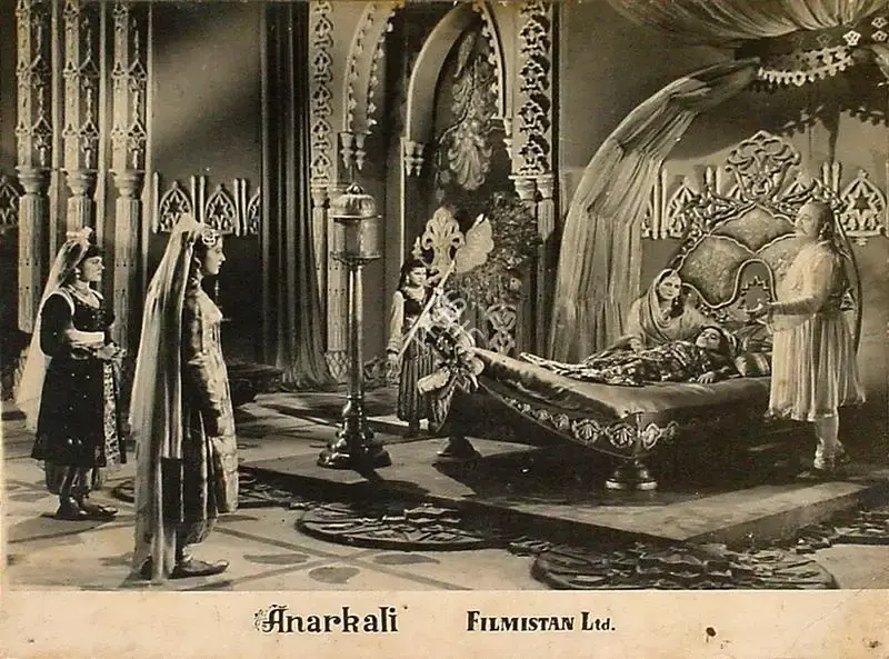 Nandlal Jashwantlal (Director), Anarkali, 1953, Lobby Card