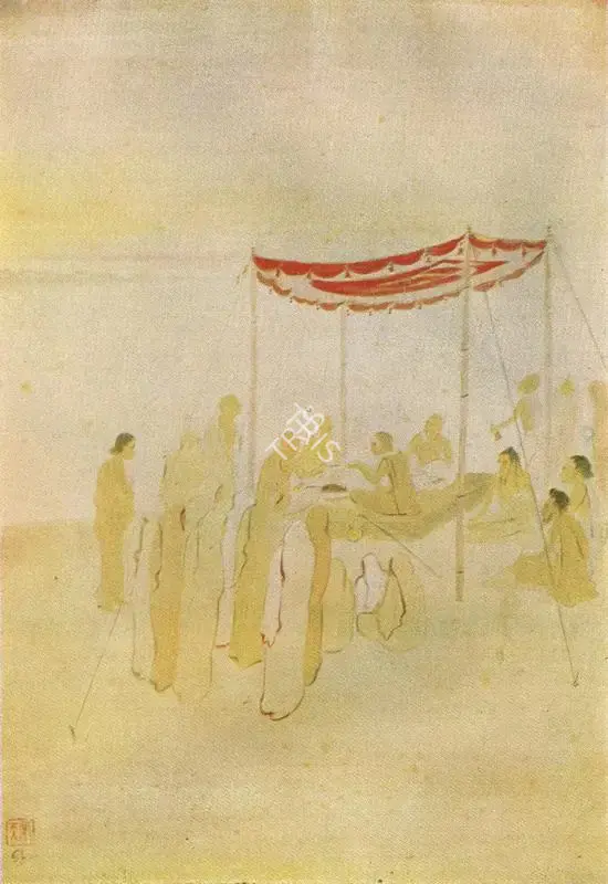 Gaganendranath Tagore (Artist), Chaitanya's Initiation , Painting