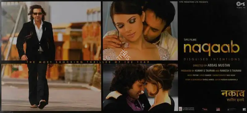 Kumar S. Taurani (Producer), Naqaab, 2007, Lobby Card