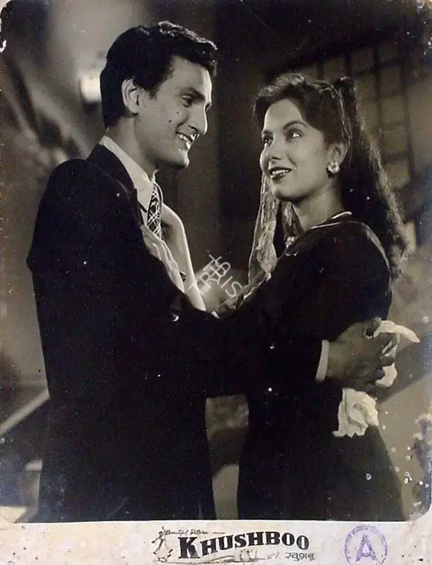 Rana Indu Sumshere (Producer), Khushboo, 1954, Lobby Card