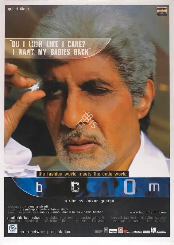 Ayesha Shroff (Producer), Boom, 2003, Full Sheet Poster
