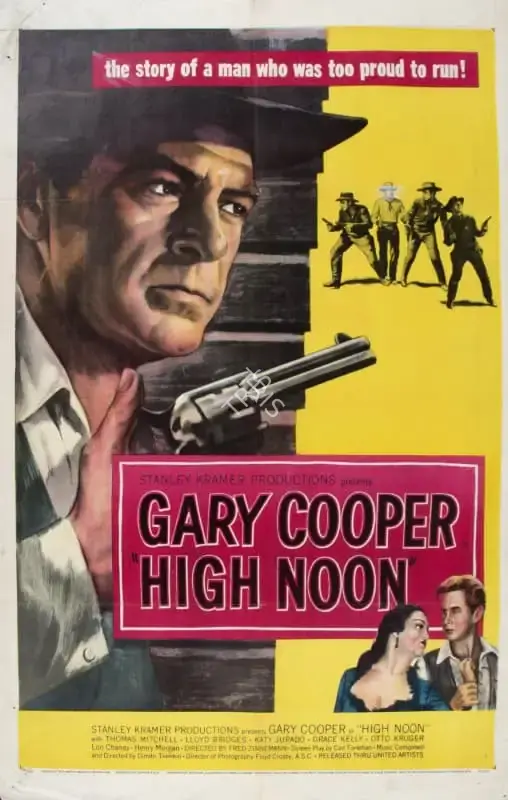 Stanley Kramer (Producer), High Noon, 1952, Poster
