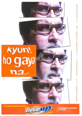 Kapoor, Boney (Producer), Kyun Ho Gaya Na, 2004 | Full Sheet Poster | CinemaEducation | 00769715