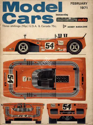Alec Gee (Editor), Model Cars, 1971, Magazine