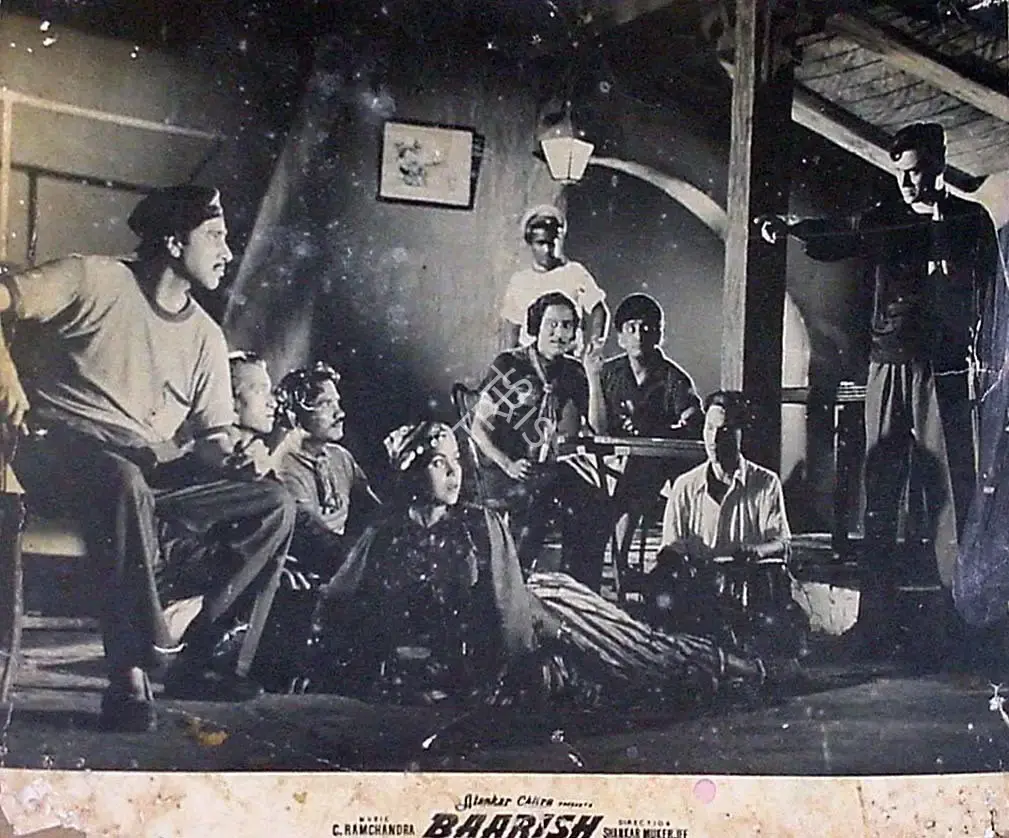 K.H. Kapadia (Producer), Baarish, 1957, Lobby Card