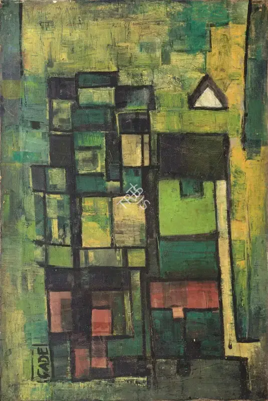 H.A.&nbsp;Gade (Artist), Untitled, 1958, Painting