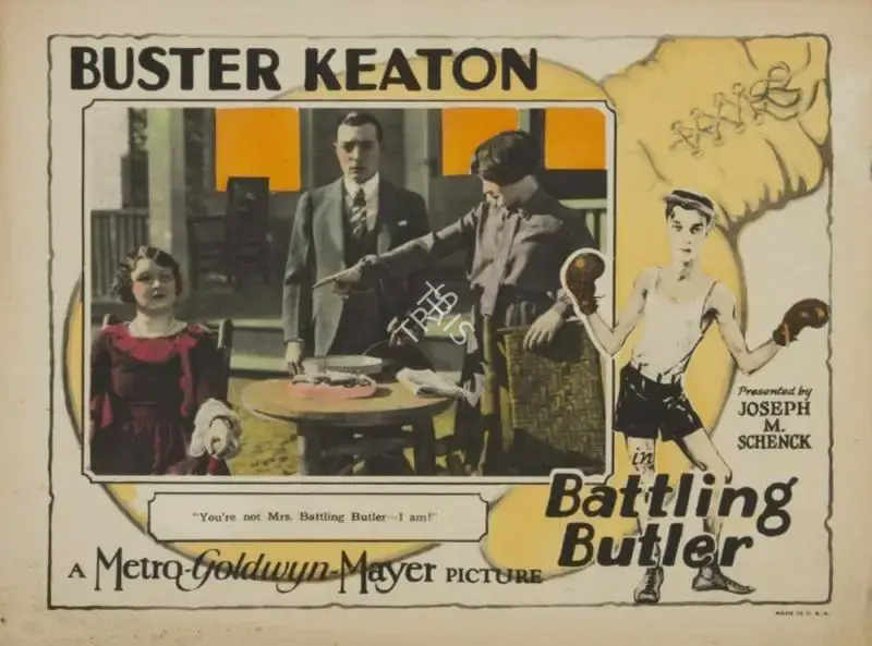Buster Keaton (Director), Battling Butler, 1926, Lobby card