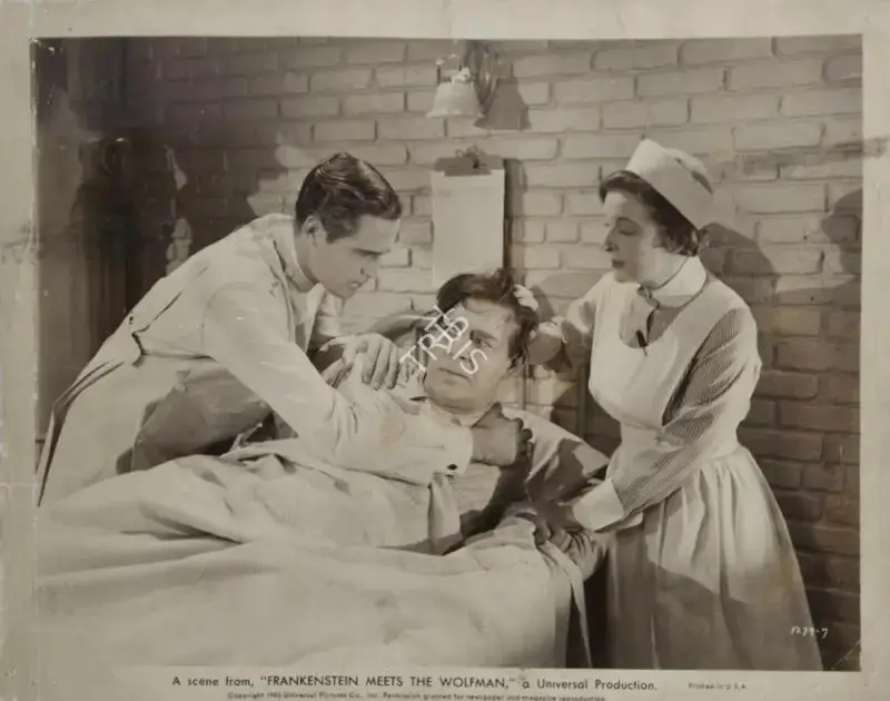George Waggner (Producer), Frankenstein Meets the Wolf Man, 1943, Photographic Still
