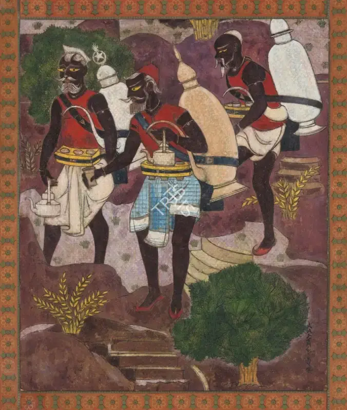 A.A. Almelkar (Artist), Sharbat! Sharbat!, 1955, Painting