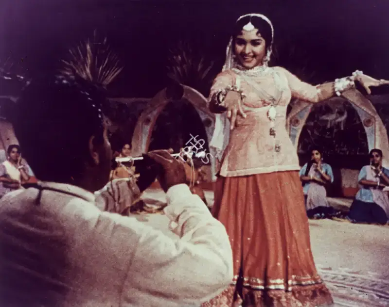 V. Babasaheb (Cinematographer), Gunga Jamuna, 1961, Photographic Still