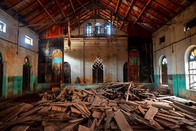 Hemant Chaturvedi (Photographer), Inside Krishna Talkies, Mysuru, Karnataka, 2024, Contemporary Photograph