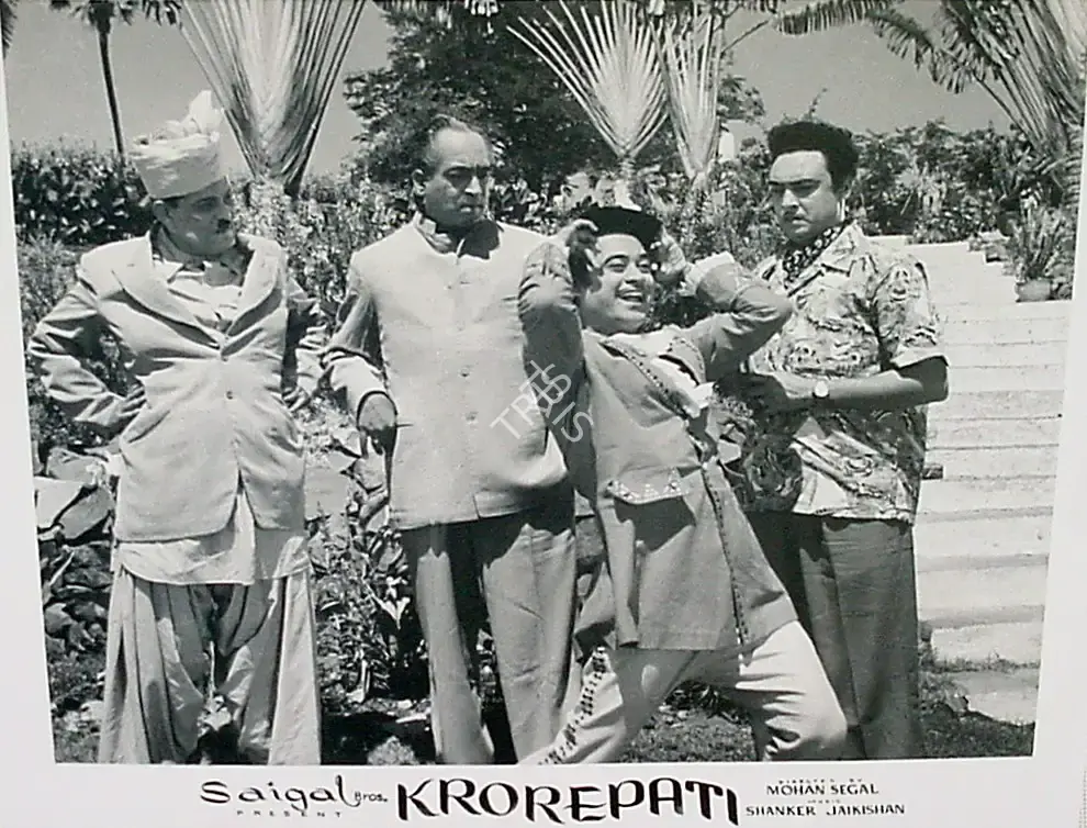 Mohan Segal (Director), Krorepati, 1961, Lobby Card