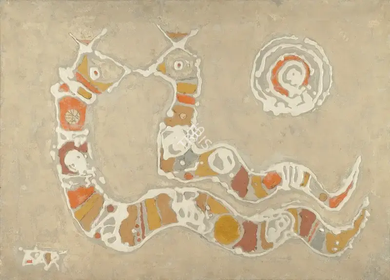 Prabhakar Barwe (Artist), Untitled, 1968, Painting