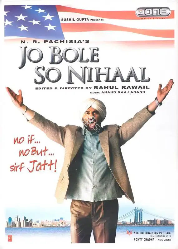 N.R. Pachisia (Producer), Jo Bole So Nihaal, 2005, Full Sheet Poster