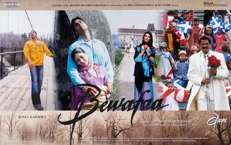 W.B. Rao (Cinematographer), Bewafaa, 2005, Lobby Card