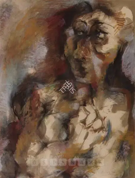 Paritosh Sen (Artist), Untitled, 1967, Painting