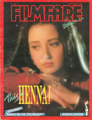 Rauf Ahmed (Editor), Filmfare, 1989, Magazine