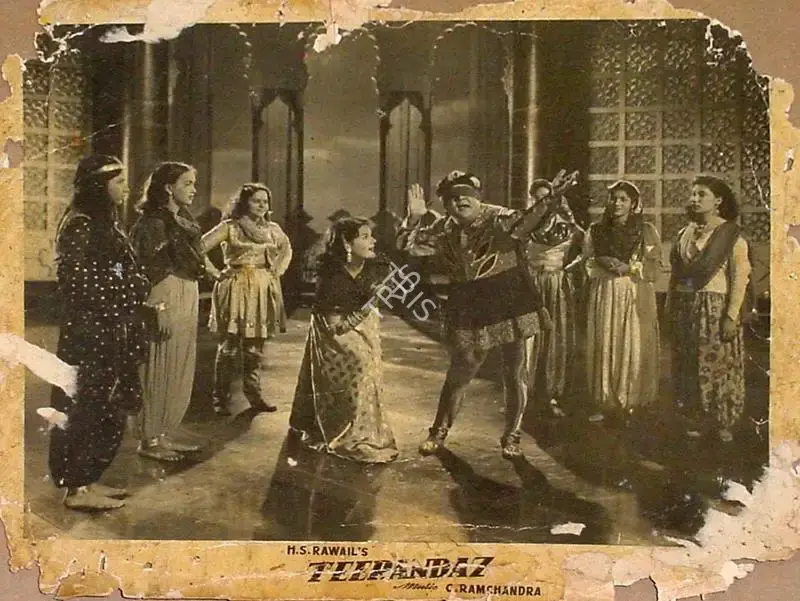 H.S. Rawail (Producer), Teerandaz, 1955, Lobby Card