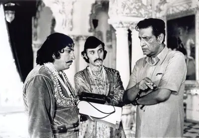 Nemai Ghosh (Still Photographer), Shatranj Ke Khilari, 1977, Working Still