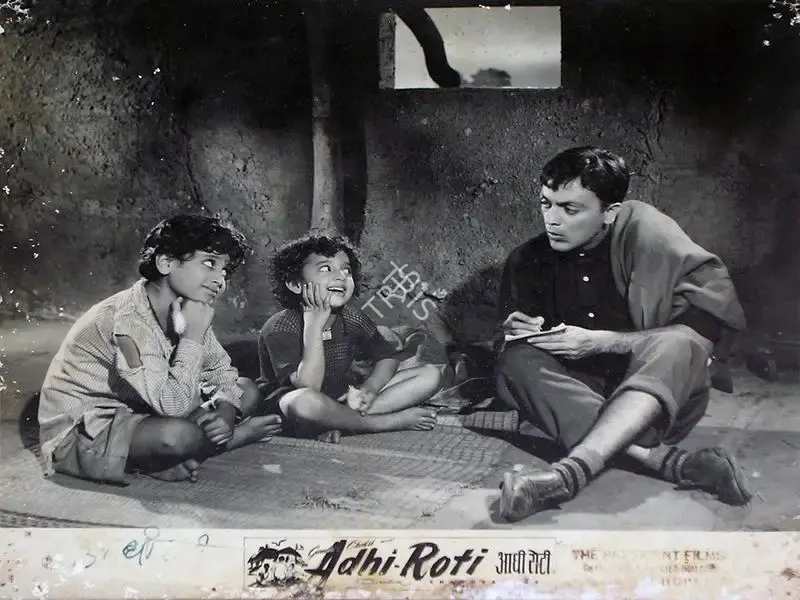 Vallabh Chokshi (Producer), Adhi Roti, 1957, Lobby Card