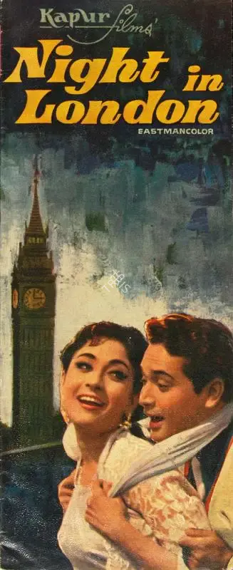 S.K. Kapur (Producer), Night In London, 1967, Song-Synopsis Booklet