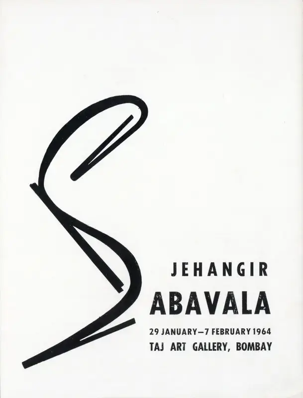 Jehangir Sabavala (Artist), Jehangir Sabavala, 1964, Solo Exhibition Catalogue