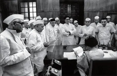 Raghu Rai (Photographer), Mrs. Gandhi In Congress Meeting, 1971, Contemporary Photograph