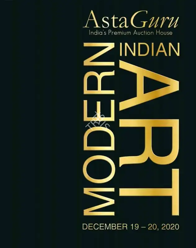 Asta Guru (Auction House), 
Modern Indian Art, 2020, Auction Catalogue