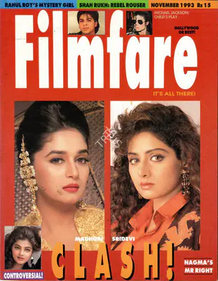 Khalid Mohamed (Editor), Filmfare, 1993, Magazine