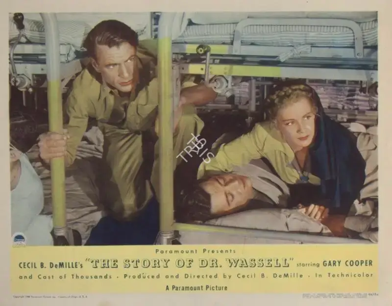Cecil B. DeMille (Director), The Story of Dr. Wassell, 1944, Lobby card