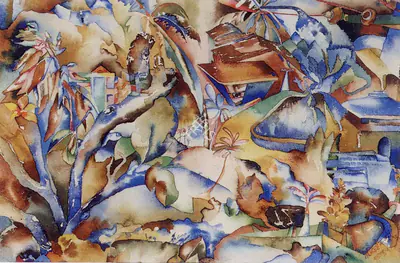 Nabibaksh Mansoori (Artist), Mount Abu, 1993, Painting