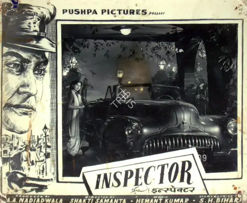 A.A. Nadiadwala (Producer), Inspector, 1956, Lobby Card