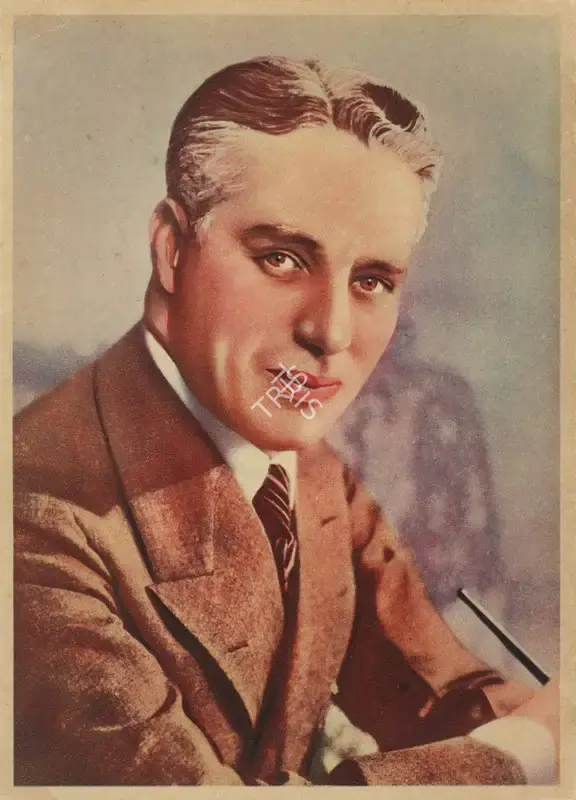 Nestle (Sponsor), Nestle (Sponsor), Stars of the Silver Screen: Charlie Chaplin | Trading Card, 1930s, Trading Card