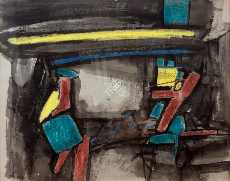 Ramkumar (Artist), Untitled, 1965, Painting