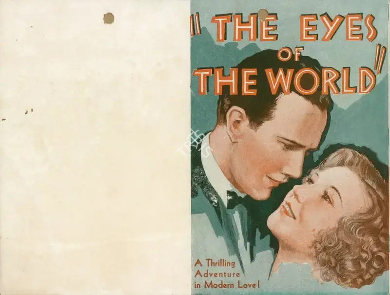 Henry King (Director), The Eyes of the World, 1930, Handbill
