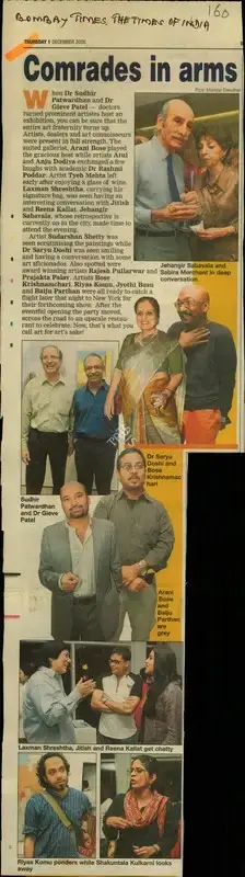 Comrades in Arms, 2005, Newspaper Clipping