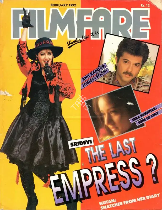 Rauf Ahmed (Editor), Filmfare, 1992, Magazine