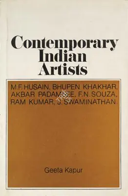 Geeta Kapur (Author), Contemporary Indian Artists, 1979, Authored Book