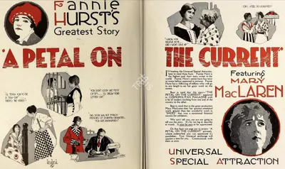 Browning, Tod (Director), A Petal on the Current, 1919 | Film Advertisement | CinemaEducation | 00795101