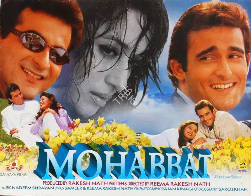 Rakesh Nath (Producer), Mohabbat, 1997, Song-Synopsis Booklet