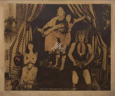 Roscoe Fatty Arbuckle (Director), Backstage, 1919, Lobby card